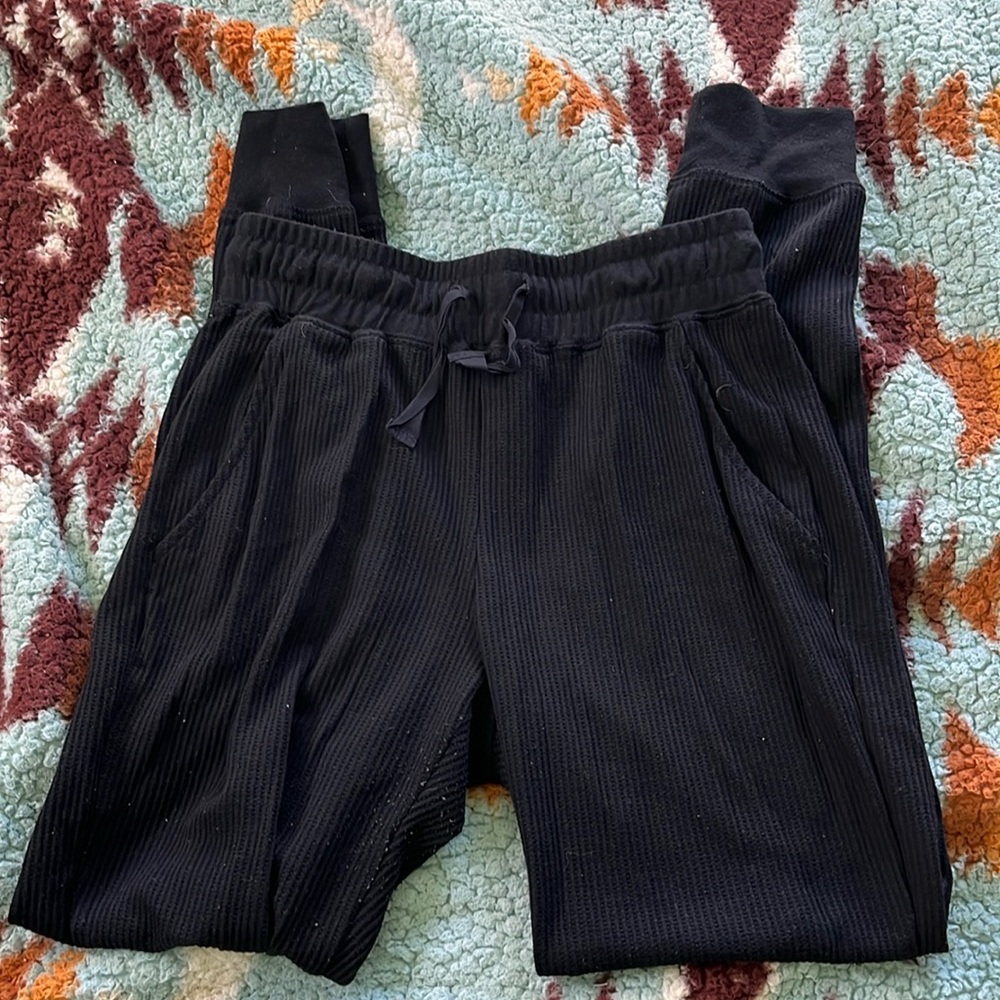 Medium Zyia waffle lounge pants